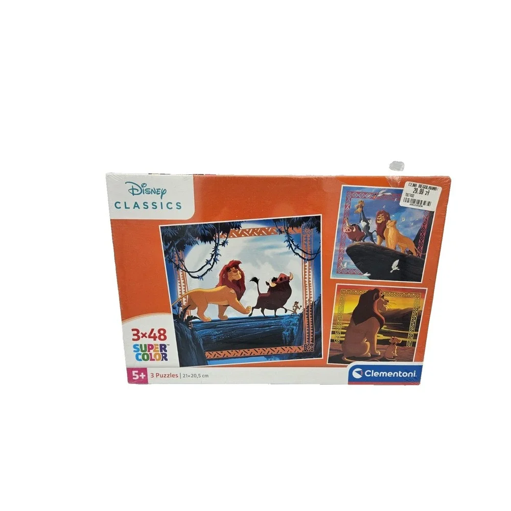 Disney Lion King Puzzle Set 3x48‎ Pieces Kids Sealed Educational Gift Toy